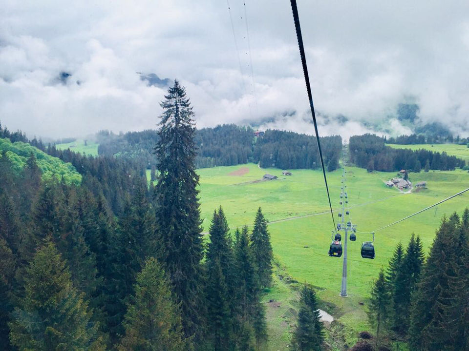 Photo of Titlis Engelberg Cable Car Station, Gerschnistrasse, Engelberg, Switzerland by Sadhna Bourai