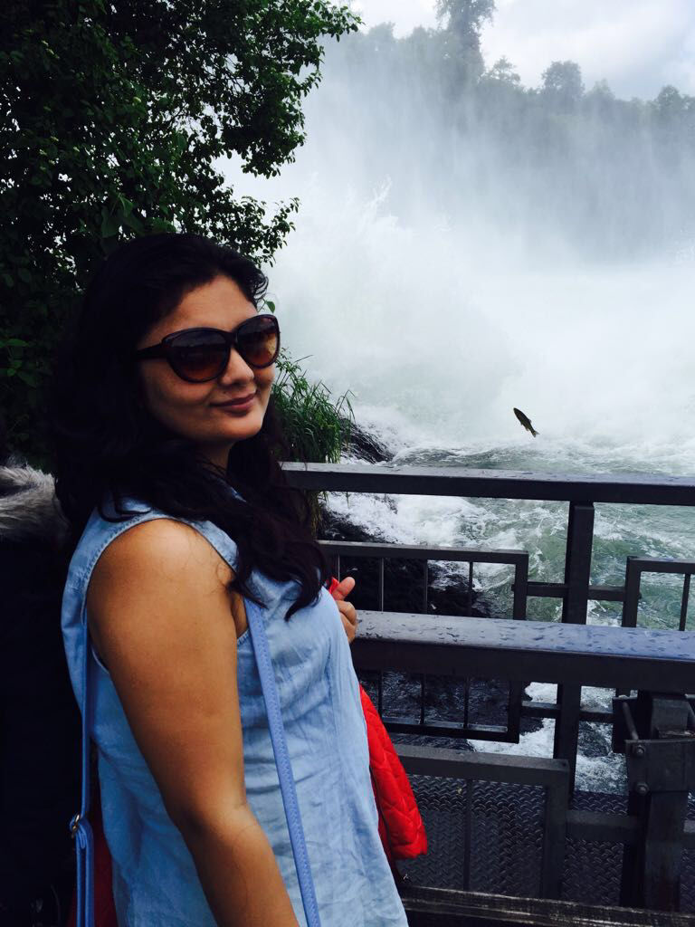 Photo of Rhine Falls, Laufen-Uhwiesen, Switzerland by Sadhna Bourai
