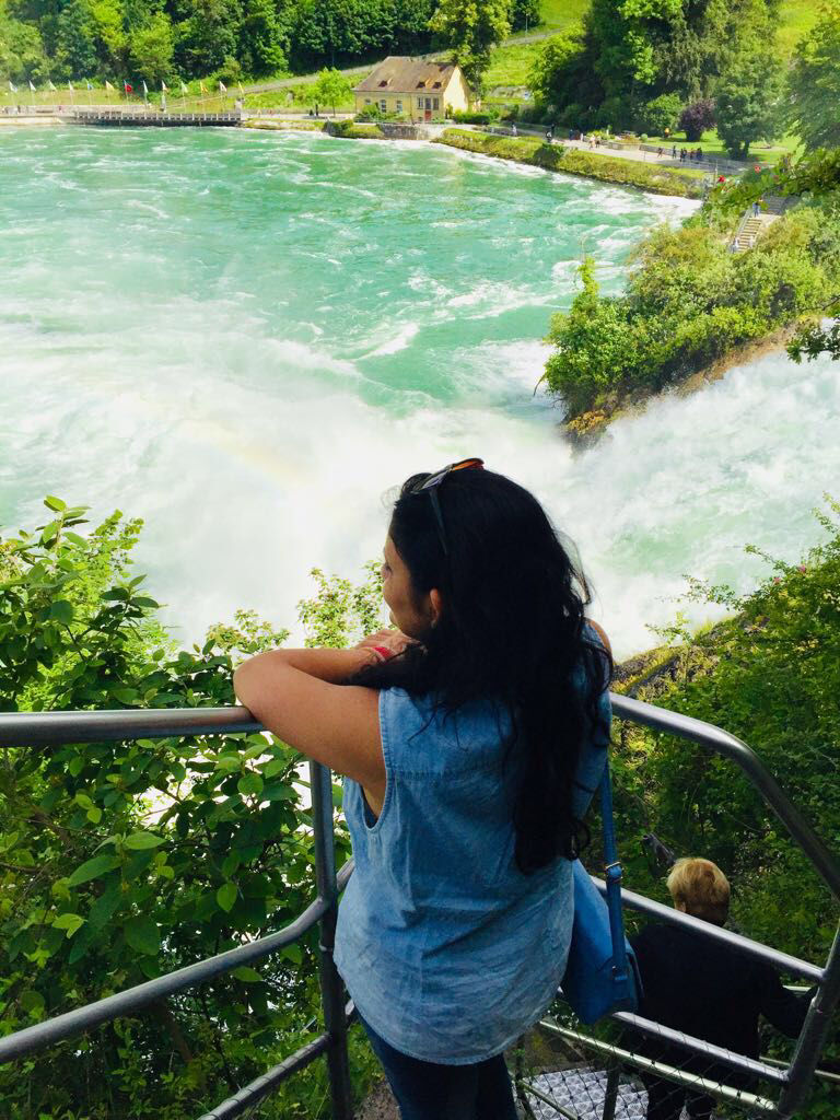 Photo of Rhine Falls, Laufen-Uhwiesen, Switzerland by Sadhna Bourai