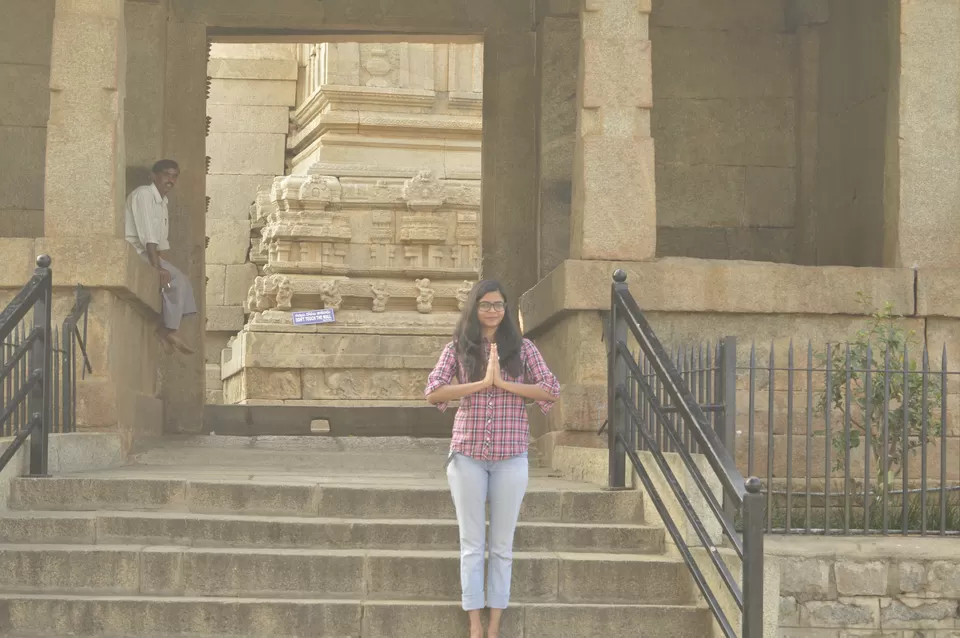 Photo of 2 hours away from Bangalore, lies 500 year old Vijayanagara architectural style #offbeatgetaway by Varsha Singh