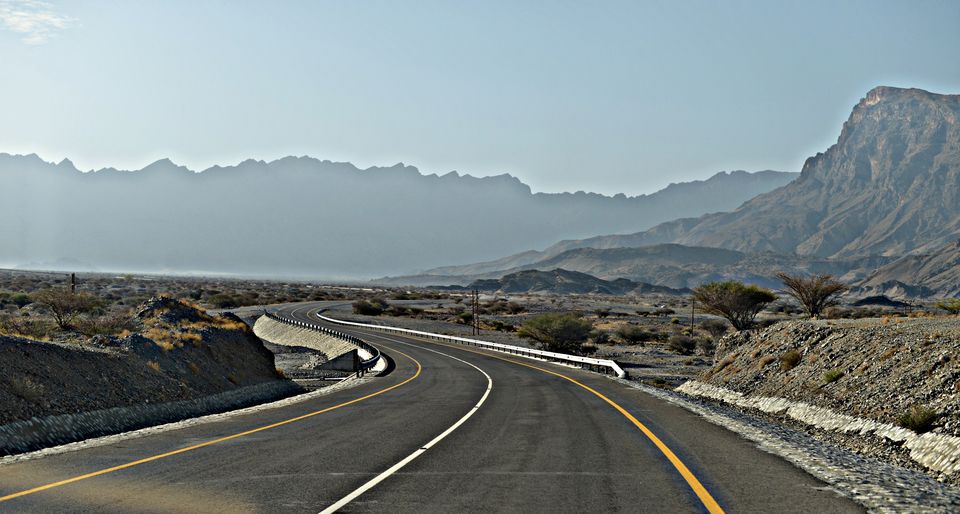 Photo of A Glimpse of a Mountain Village,Wakan in Oman. 3/9 by Sudip Majumder