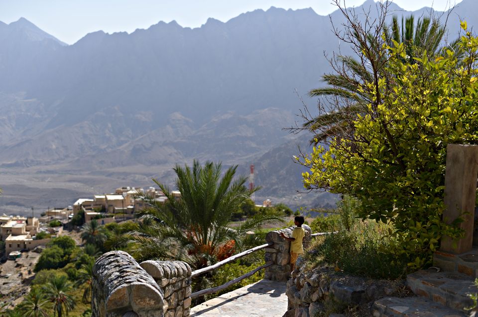 Photo of A Glimpse of a Mountain Village,Wakan in Oman. 6/9 by Sudip Majumder