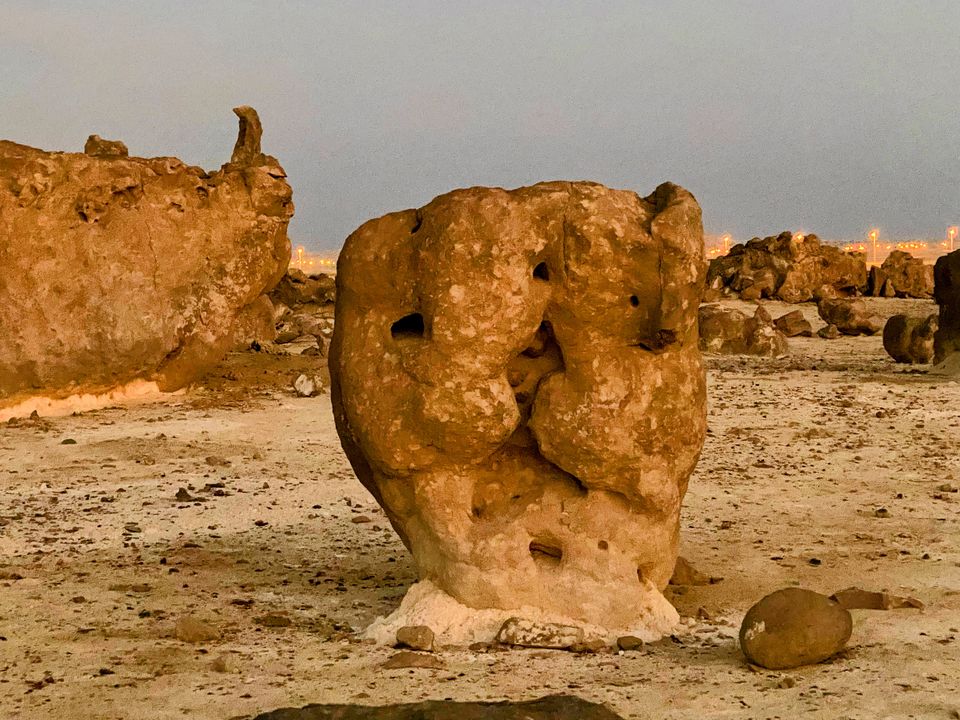 Photo of The Geological Marvel in Oman-Rock Garden, Duqm by Sudip Majumder