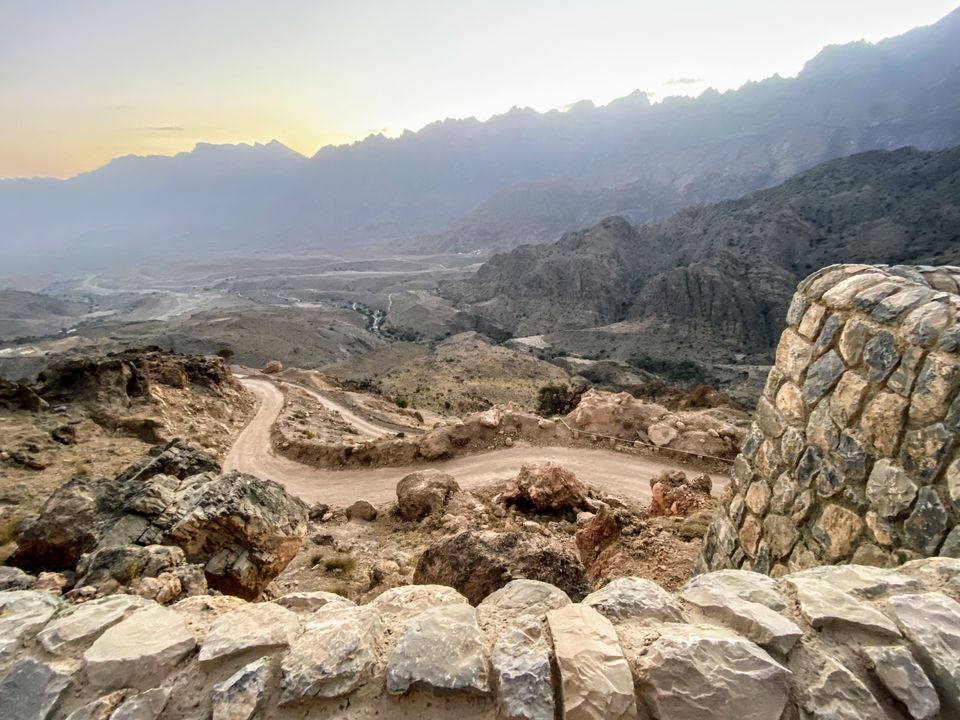 Photo of A Glimpse of a Mountain Village,Wakan in Oman. 8/9 by Sudip Majumder