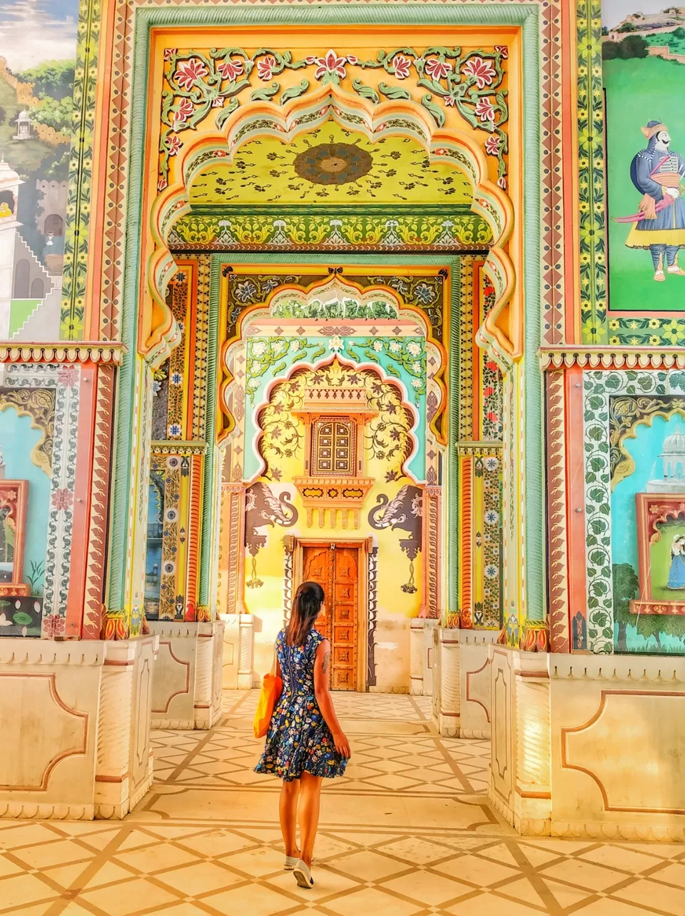 Photo of Patrika Gate, Jawahar Circle, Jaipur, Rajasthan, India by wee_gypsy_soul