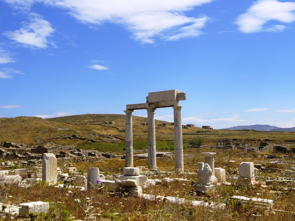 Photo of Delos Island Ruins, Mikonos, Greece by Sohini Paul