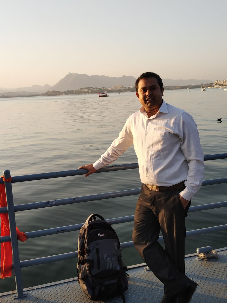 Photo of Lake, sunset and Udaipur by CA Aditya Jain