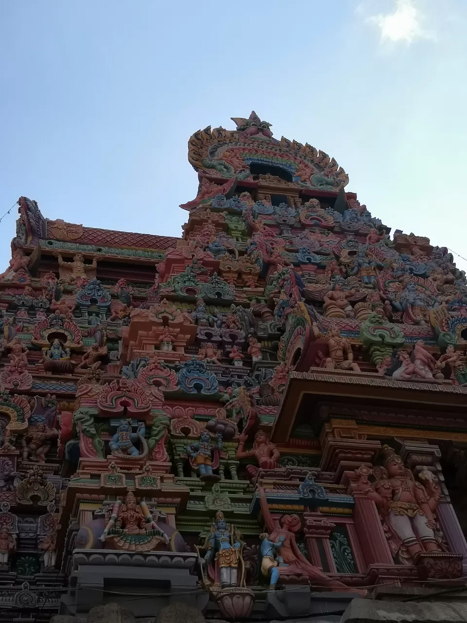 Photo of Srirangam Temple, Srirangam, Tiruchirappalli, Tamil Nadu, India by Kuldeep Sunkerikar