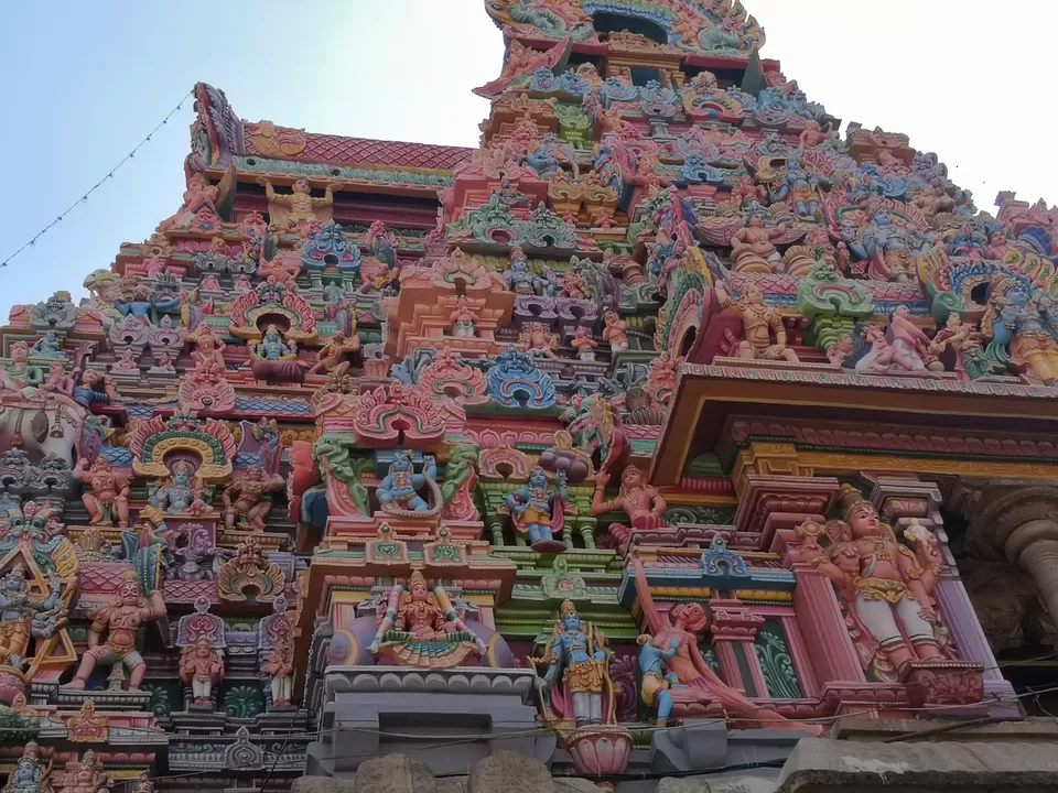 Photo of Srirangam Temple, Srirangam, Tiruchirappalli, Tamil Nadu, India by Kuldeep Sunkerikar