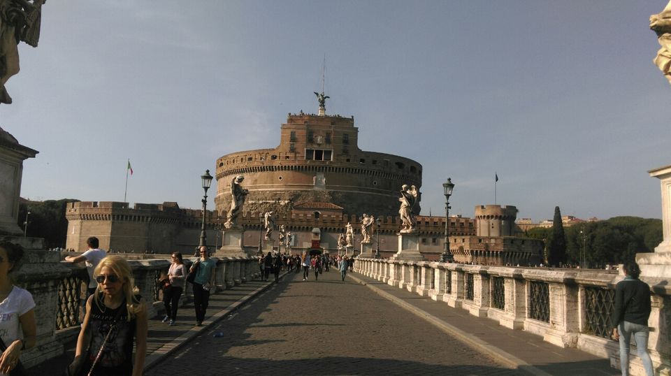 Photo of Ponte Sant'Angelo00186 Rome by Anirudh Gupta