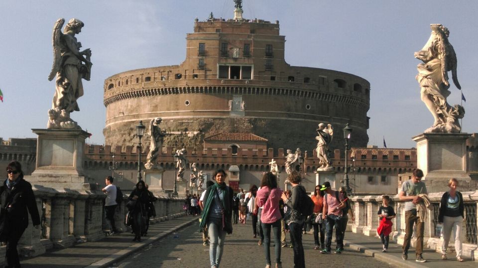 Photo of Ponte Sant'Angelo00186 Rome by Anirudh Gupta