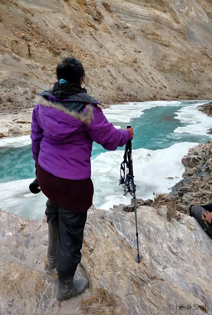 Photo of Chadar Trek Ladakh, New Delhi Main Road, Kilokri, Block 7, Madanpur Khadar, New Delhi, Delhi, India by Hinal Shah