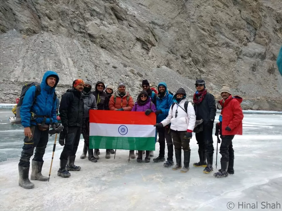 Photo of Chadar Trek Ladakh, New Delhi Main Road, Kilokri, Block 7, Madanpur Khadar, New Delhi, Delhi, India by Hinal Shah