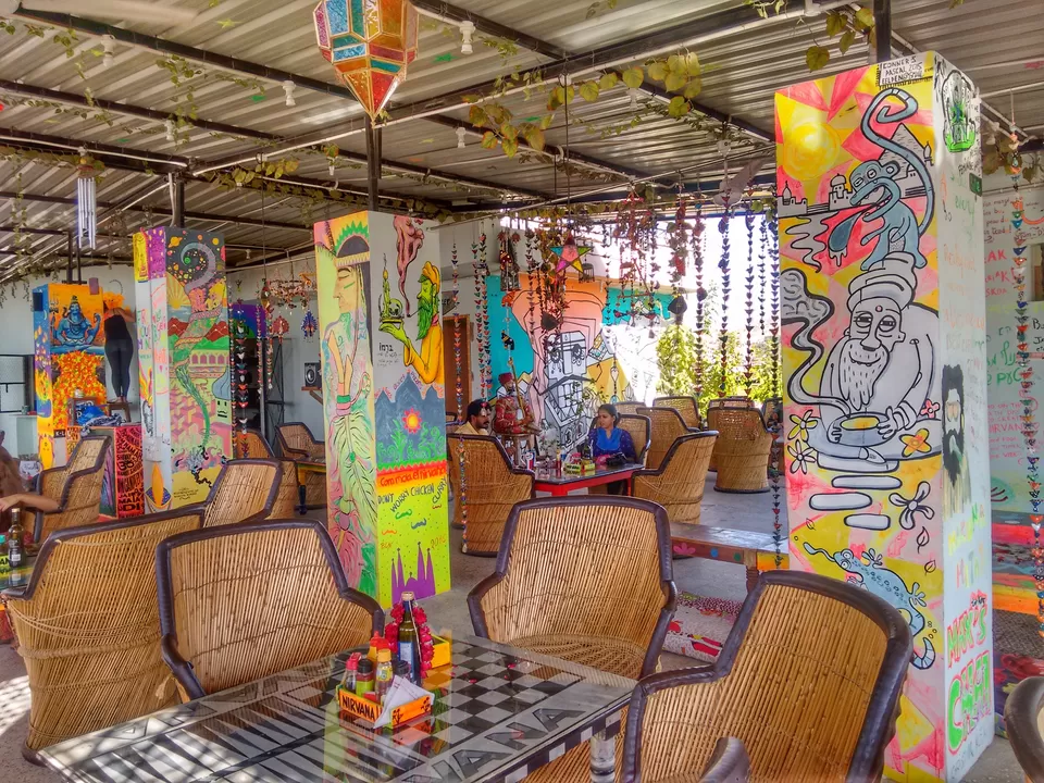 Photo of Nirvana Cafe, Main Market Road, Badi Basti, Pushkar, Rajasthan, India by Bidisha