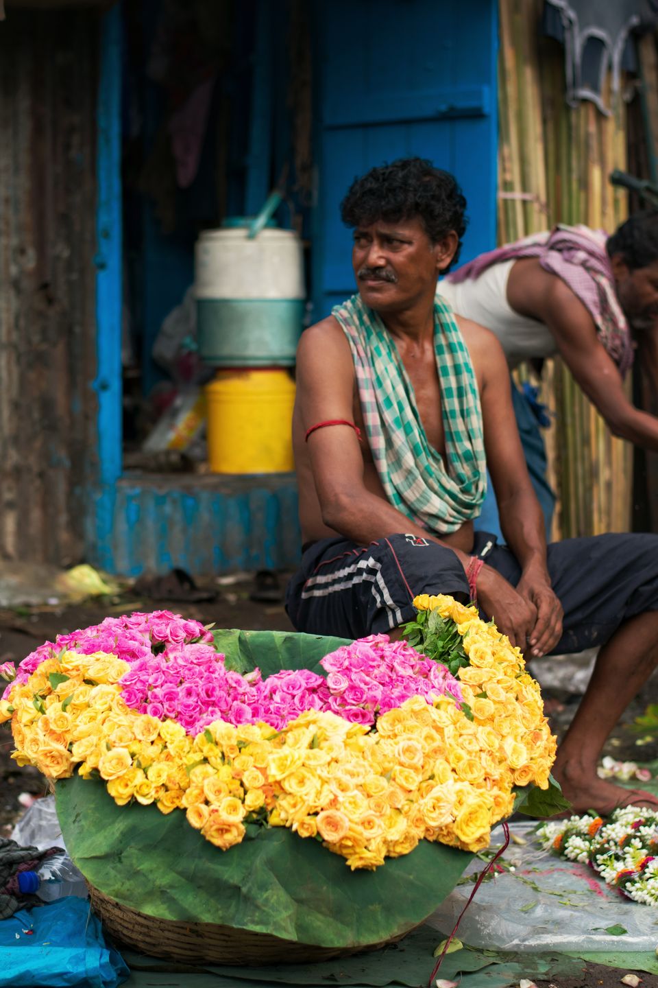 Photo of Mullick Ghat Flower Market, Strand Bank Road, Fairley Place, BBD Bagh, Kolkata, West Bengal, India by Akash Nath