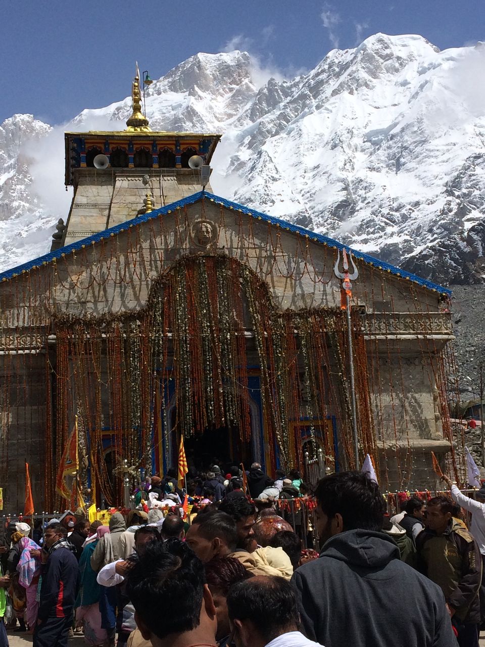 kedarnath trek captions