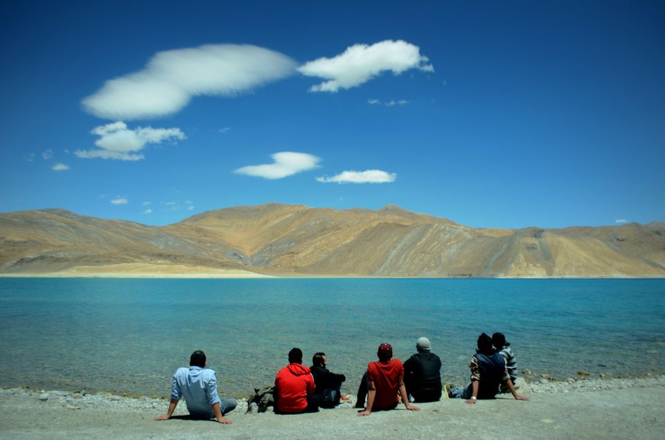 Photo of Pangong Tso, Ngari, Xizang (Tibet), India by Yashowardhan Chaturvedi
