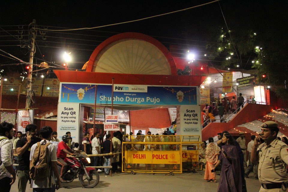 Photo of ख़ानाबदोश in CR Park's Durga Pujo by Visharth Negi