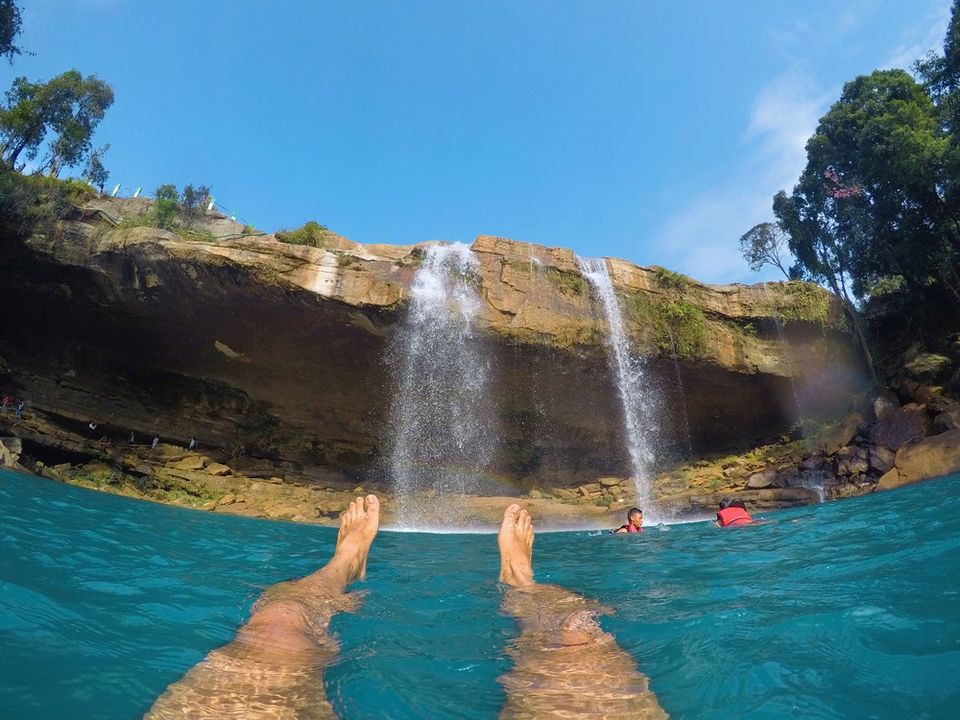 Photo of Krang Shuri Waterfall, Meghalaya, India by Shubham Thakare