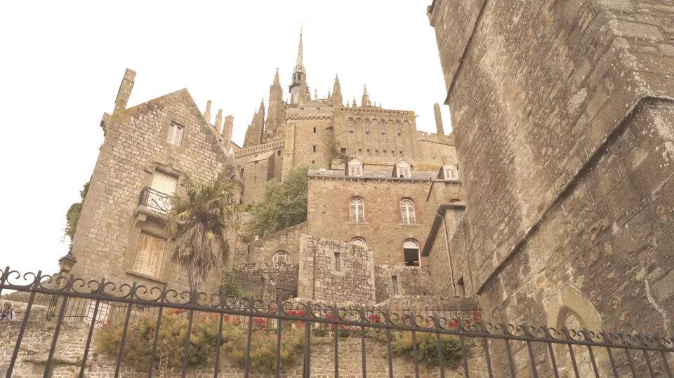 Photo of Church & State. Soul & Body. God & Man. are all one at Mont St Michel ! by Wake N Bake