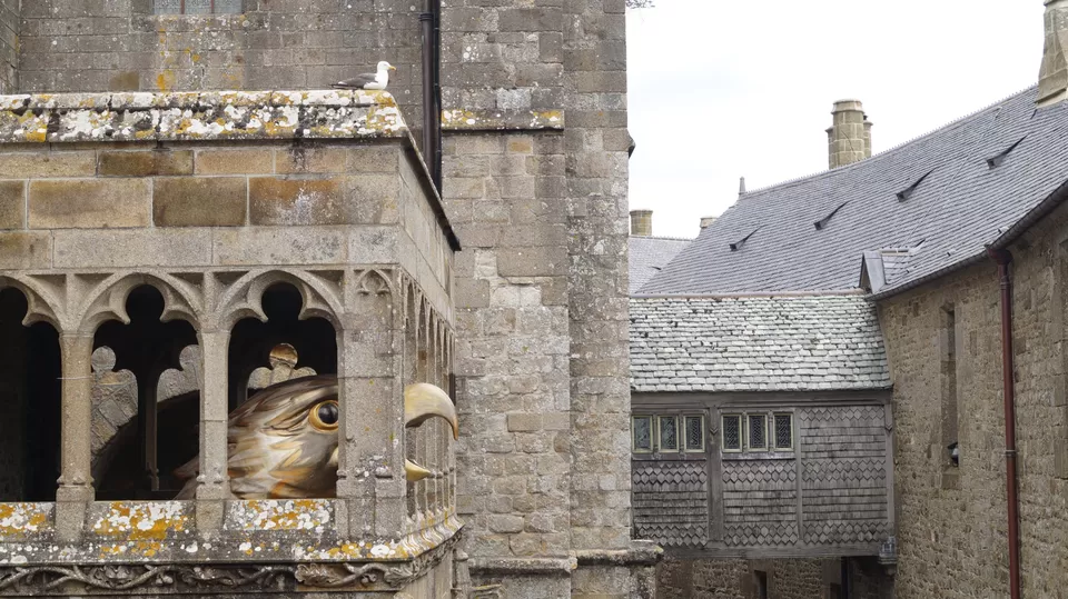 Photo of Church & State. Soul & Body. God & Man. are all one at Mont St Michel ! by Wake N Bake