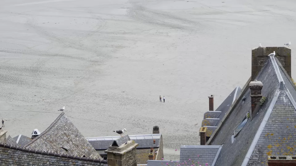 Photo of Church & State. Soul & Body. God & Man. are all one at Mont St Michel ! by Wake N Bake