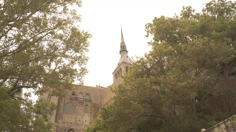 Photo of Church & State. Soul & Body. God & Man. are all one at Mont St Michel ! by Wake N Bake