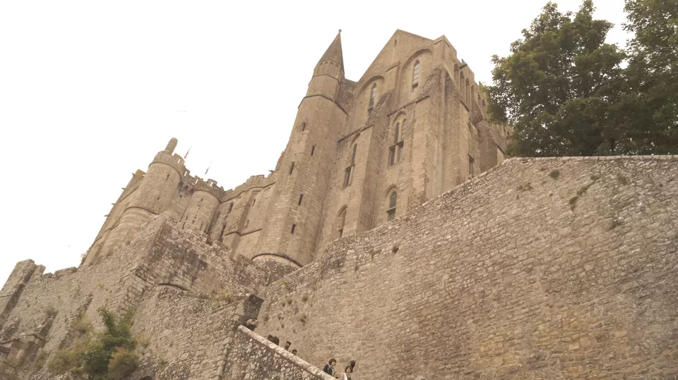 Photo of Church & State. Soul & Body. God & Man. are all one at Mont St Michel ! by Wake N Bake
