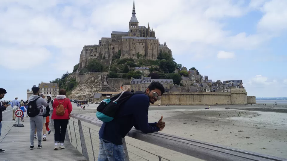Photo of Church & State. Soul & Body. God & Man. are all one at Mont St Michel ! by Wake N Bake