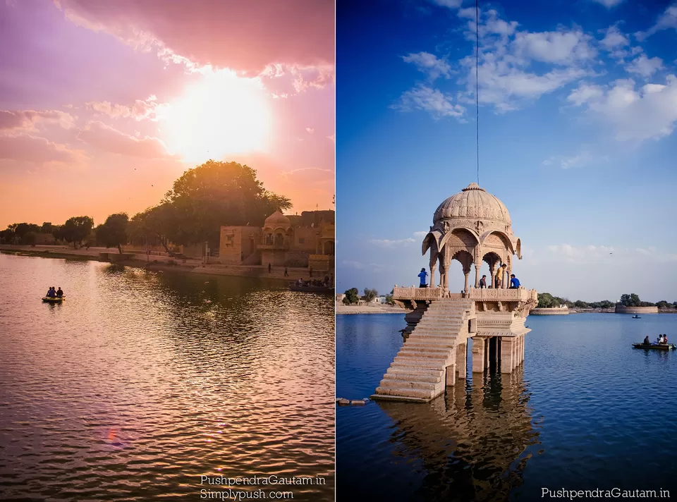 Photo of Gadisar Lake, Postal Colony, Jaisalmer, Rajasthan, India by Simplypush