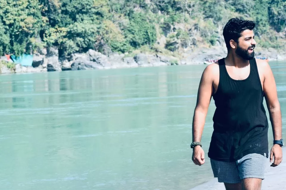 Photo of Ram Jhula Beach, Swarg Ashram, Rishikesh, Uttarakhand, India by Rahul Garg