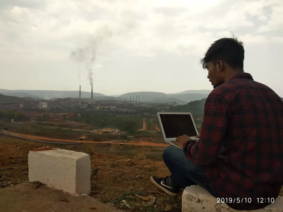 Photo of Ash Pond, National Aluminium Company Ltd, NALCO, Odisha, India by Chinmay Singh