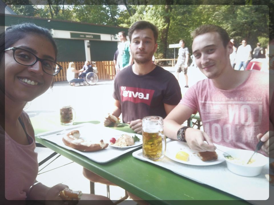Photo of Restaurant and Beer Garden at the Chinese Tower, Englischer Garten, Munich, Germany by Penning Silly Thoughts