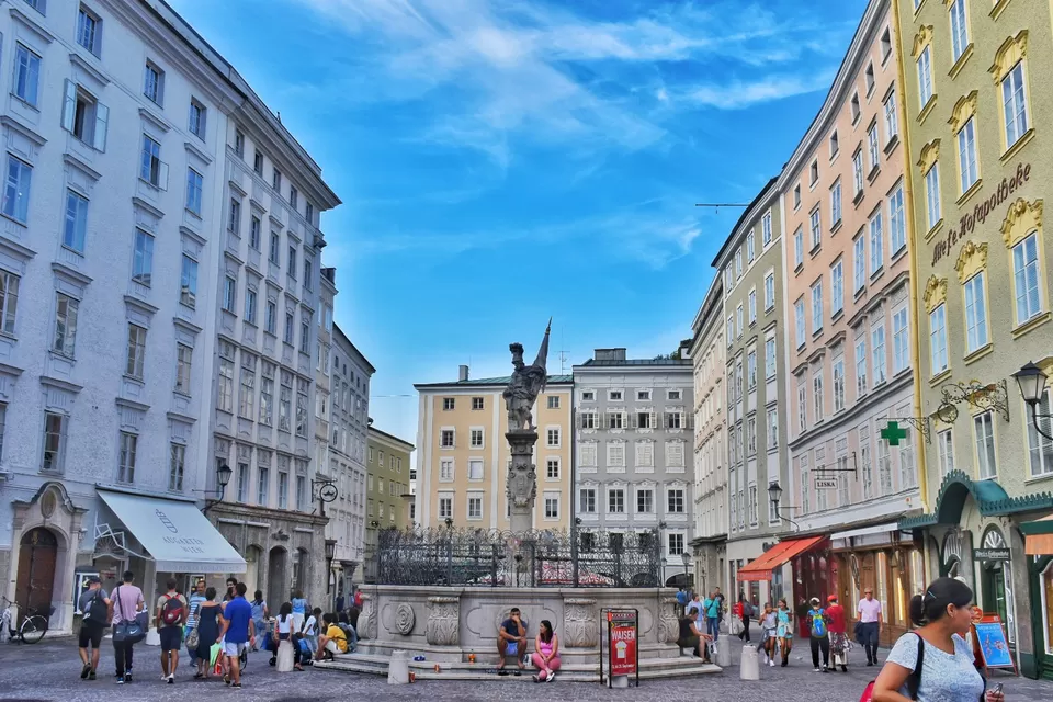Photo of Alter Markt, Salzburg, Austria by Penning Silly Thoughts