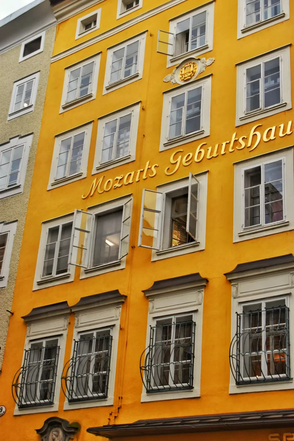Photo of Mozart's Birthplace, Getreidegasse, Salzburg, Austria by Penning Silly Thoughts