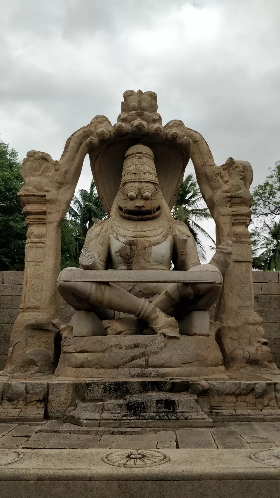 Photo of Ugra Narasimha Temple, Hampi, Karnataka, India by Amit Deorukhkar