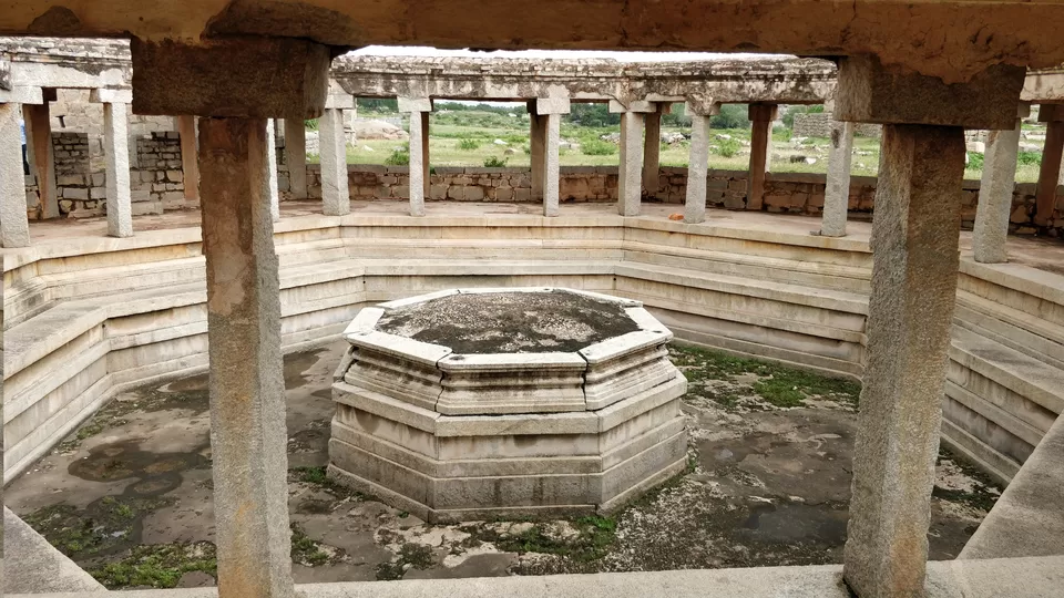 Photo of Octagonal Bath, Hampi, Karnataka, India by Amit Deorukhkar