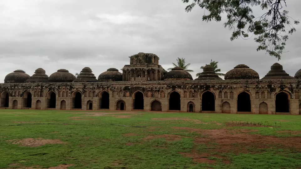 Photo of Elephant's Stables, Hampi, Karnataka, India by Amit Deorukhkar
