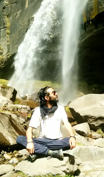 Photo of Kheer Ganga Hot Water Spring, Khir Ganga, India by Sanjeev Kumar