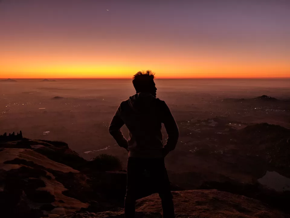 Photo of Skandagiri Hills, Karnataka by deepak agarwal