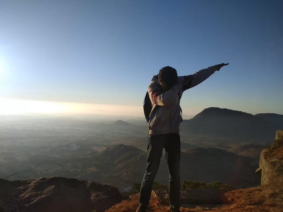Photo of Skandagiri Hills, Karnataka by deepak agarwal
