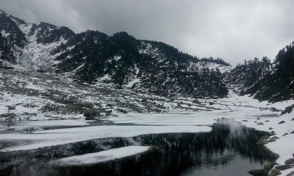Photo of Kareri lake: A Hidden Paradise in Himalayan ranges( Dauladhar) by Satyam Kumar