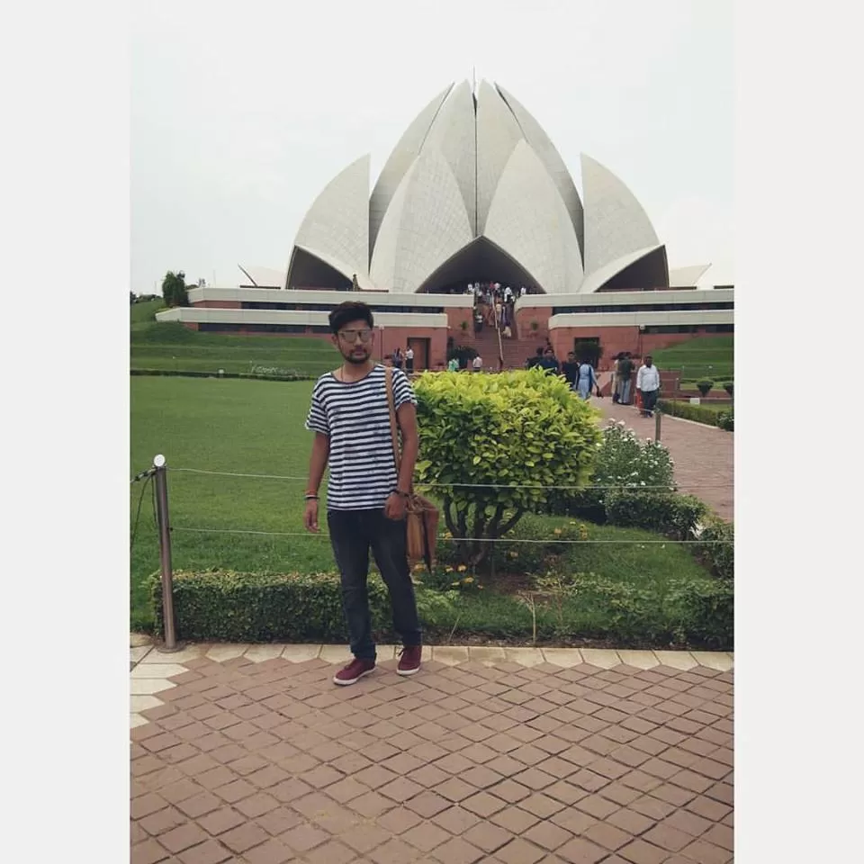 Photo of Lotus Temple Road, Block 9, Kalkaji, New Delhi, Delhi, India by Aditya Samadhiya
