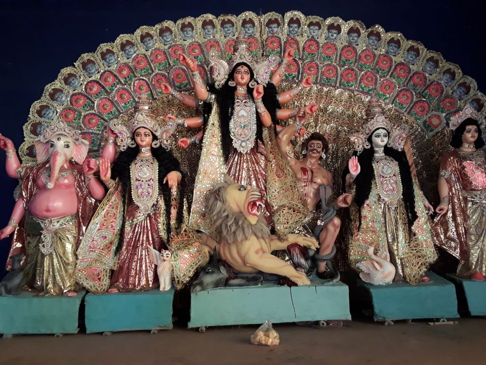Photo of Bolo Durga Ma e ki....Joy...#Glimpses of Durga Puja#West Bengal by The Rooted Nomads (Ria Chaudhury)