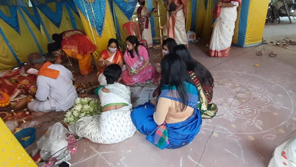 Photo of Bolo Durga Ma e ki....Joy...#Glimpses of Durga Puja#West Bengal by The Rooted Nomads (Ria Chaudhury)