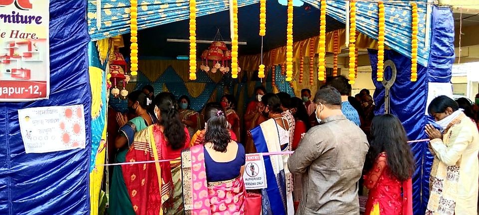 Photo of Bolo Durga Ma e ki....Joy...#Glimpses of Durga Puja#West Bengal by The Rooted Nomads (Ria Chaudhury)