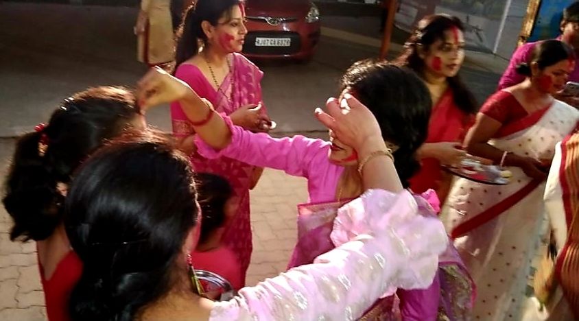 Photo of Bolo Durga Ma e ki....Joy...#Glimpses of Durga Puja#West Bengal by The Rooted Nomads (Ria Chaudhury)