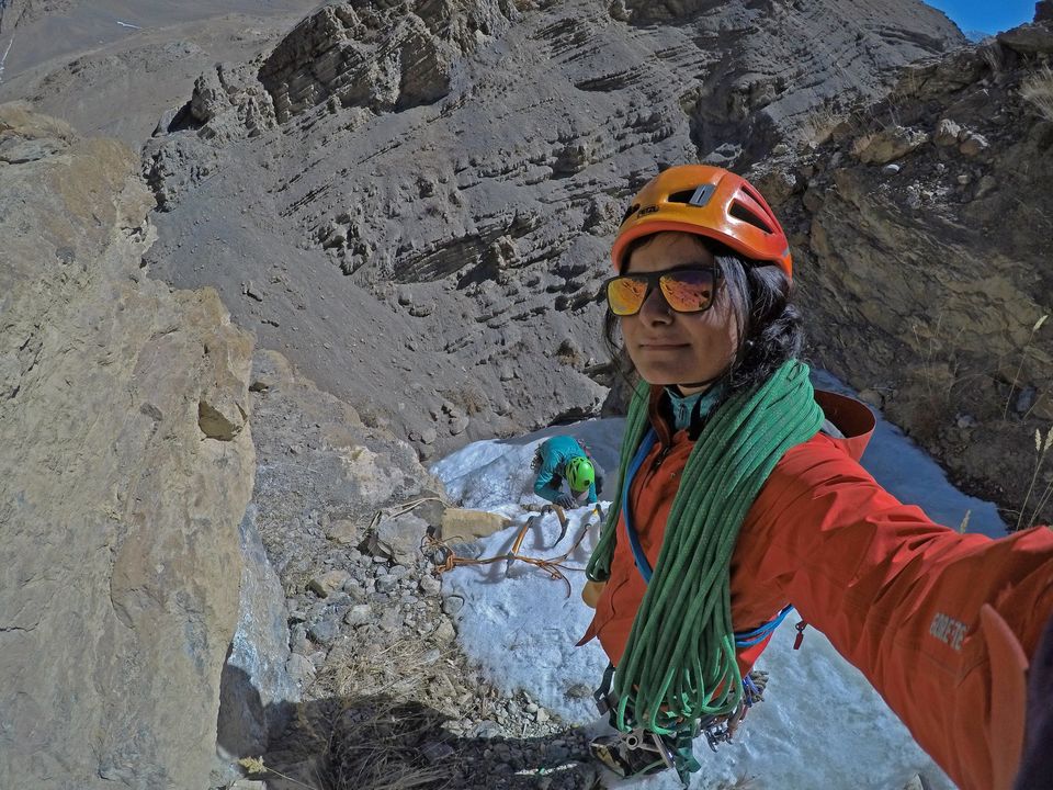 Photo of This Badass Pahadi Girl Climbs Frozen Waterfalls For A Living 1/3 by Himani Khatreja