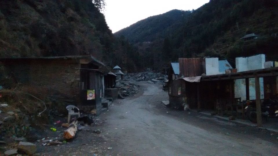Photo of Baggi village. Trek starting point by Jai Prateek