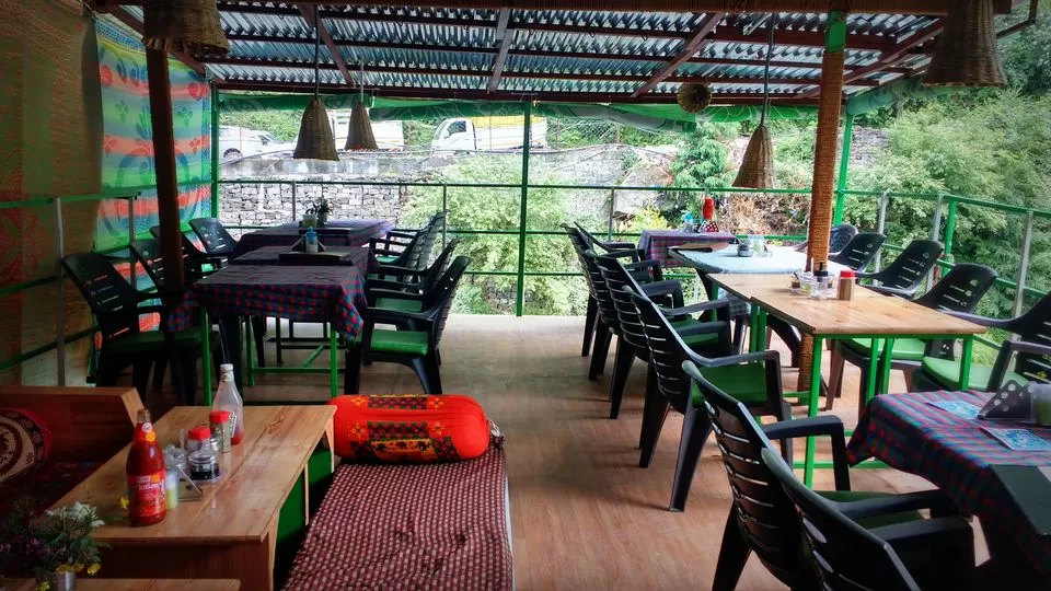 Photo of Cafe Evergreen, Manu Temple Road, Old Manali, Manali, Himachal Pradesh, India by Nancy Johri